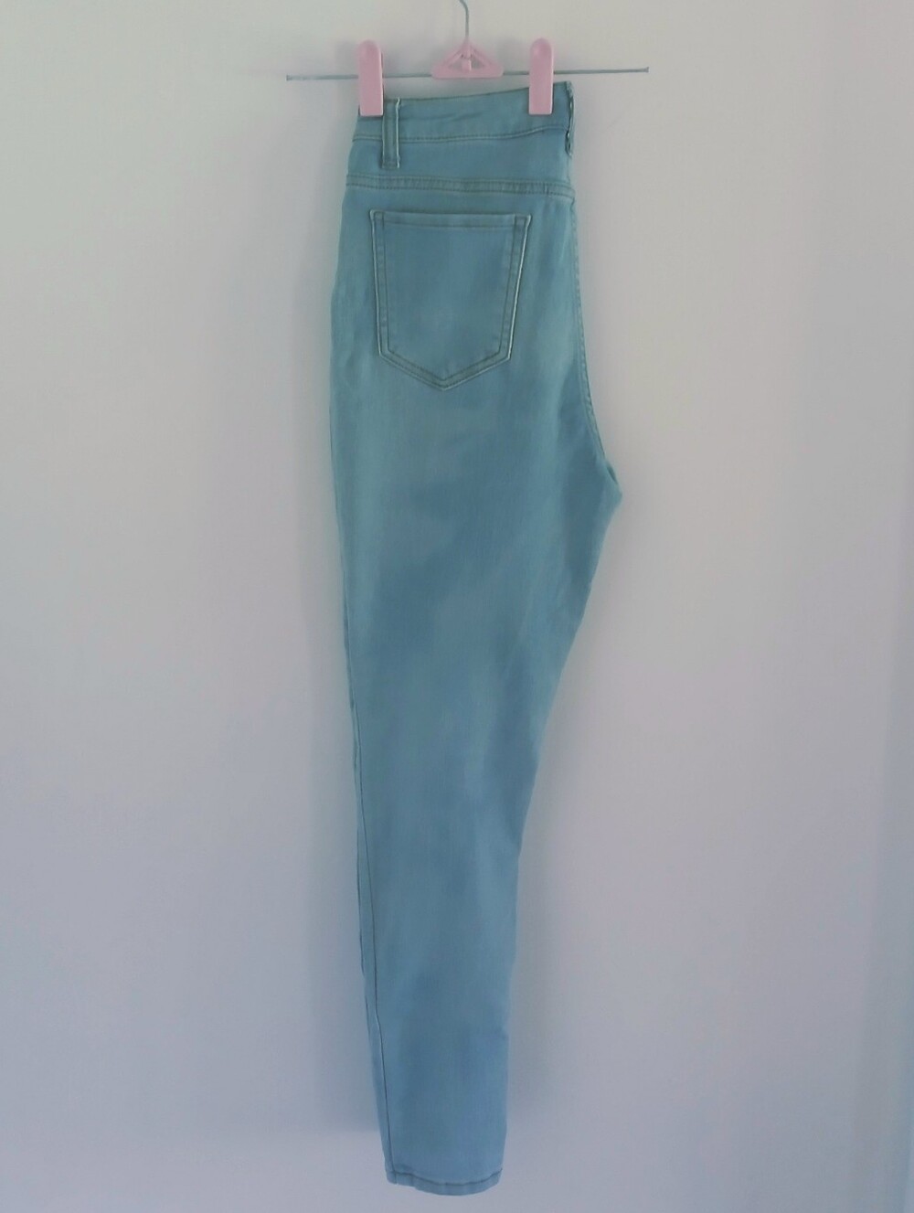 NOBO High Rise Skinny Light Blue Girls Jeans 11